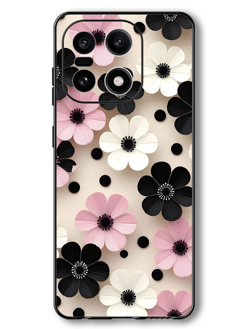 Theodor Case Compatible with OnePlus 15 6.78 Inch Protection Shockproof Bumper Cover Flowers (3) - Image 1